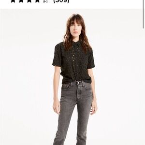 501® Skinny Women's Jeans - Black / Grey  Jeans